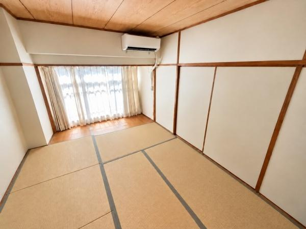 【和室】 | 緑橋コーポ2号棟 | こちらの画像は、AIを用いて家具等を消しております。