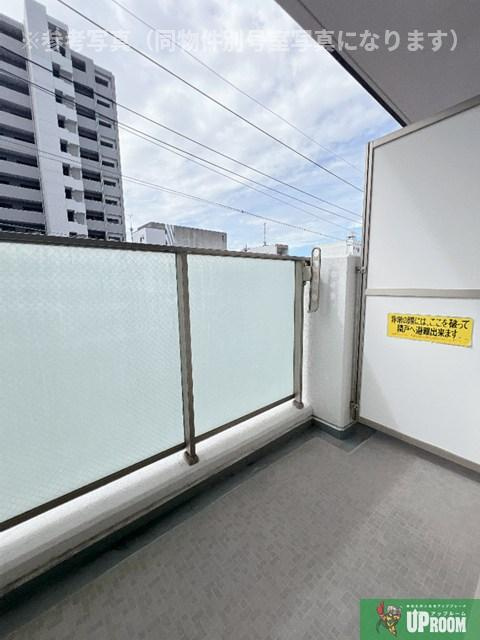 フローライト徳川のバルコニー