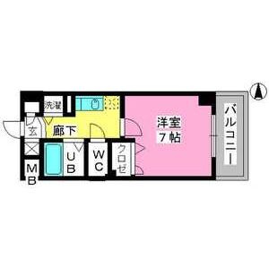 【間取り】 | ヨーキハイム大濠