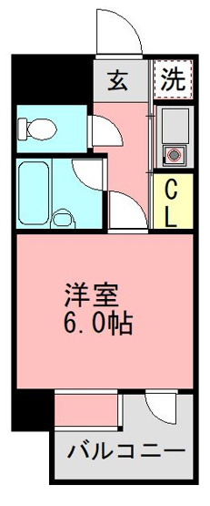 【間取り】 | ピュアドーム博多アソシア