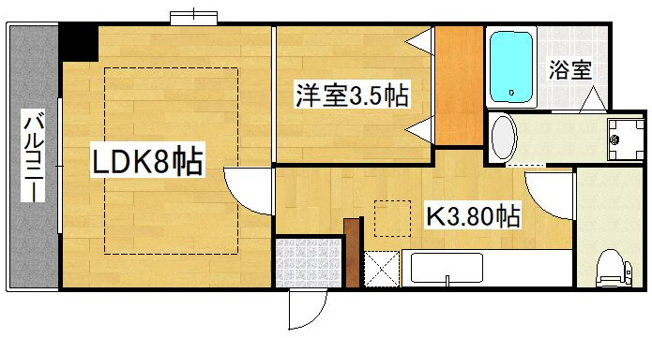 【間取り】 | シャローム箱崎