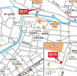 『八王子市新築戸建て』八王子市中野上町4-43-5【仲介手数料無料】の地図|～仲介手数料無料☆八王子ひなた不動産～八王子市中野上町　新築戸建て