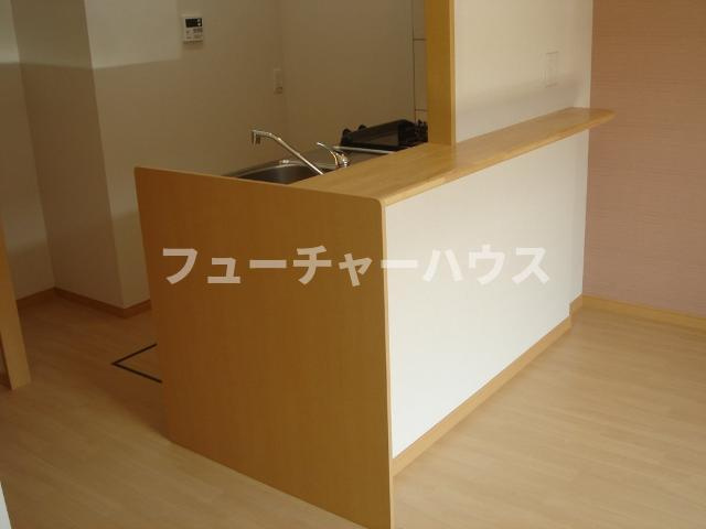 フレシアⅡ（Ｆｒｅｃｃｉａ　Ⅱ）のキッチン|カウンターキッチン