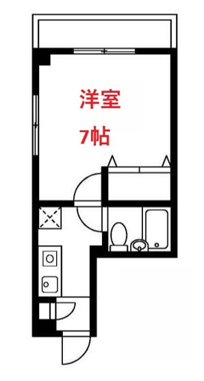 【間取り】 | カントーパレスII | 間取りです