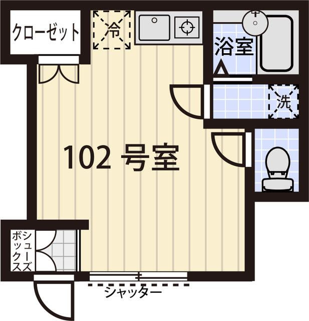 セドルハイム志茂の間取り