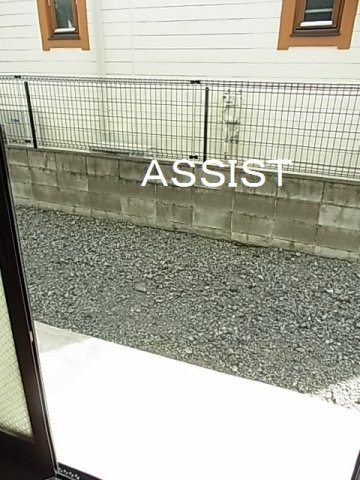 カサジュール宮前のバルコニー