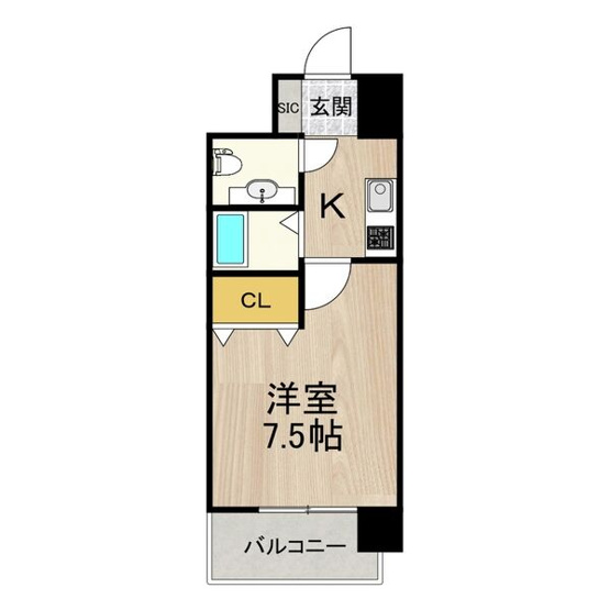 【間取り】 | フロンティアタワー名駅南(旧CITY SPIRE 名駅南)