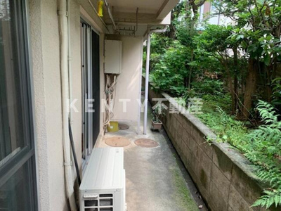 【バルコニー】 | 池第１コーポ | 落ち着いた時間を過ごせるバルコニーです