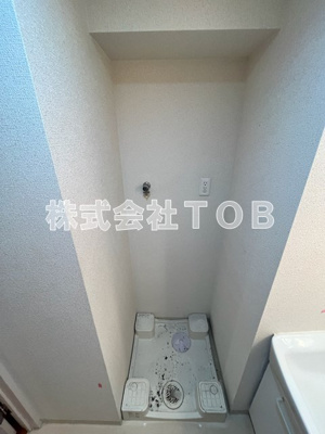 【その他】 | カーサからすやま | 洗濯機置場※クリーニング中の写真※