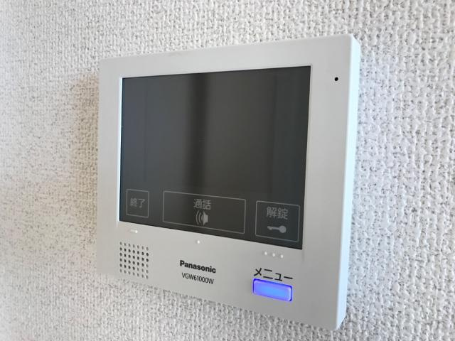 ブルーグランド竜王の内装|カメラ付インターホン