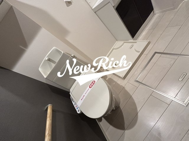 高崎市菅谷町のアパートのトイレ