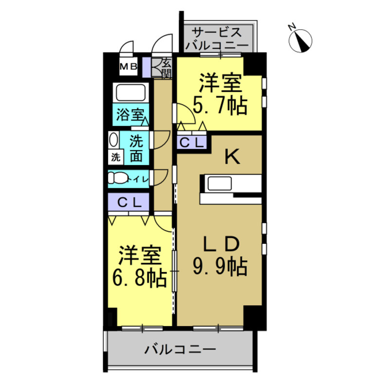 東海市大田町下浜田のアパート