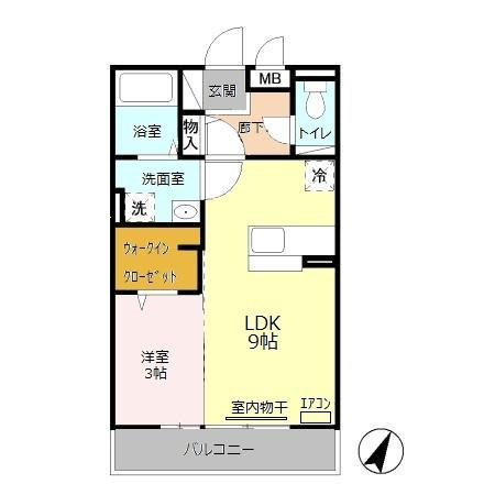 ビューフレアの間取り