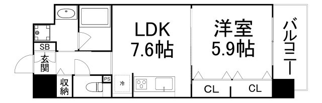 【間取り】 | パトリス城東中央