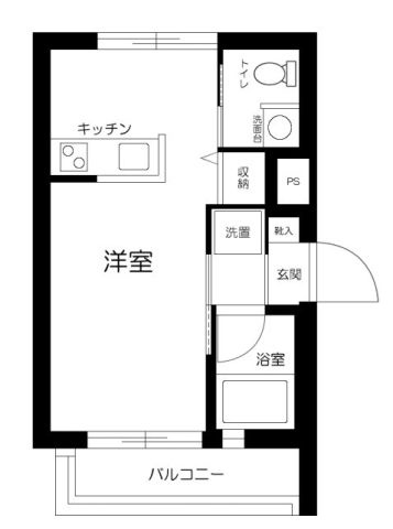 Ｈｉｌｌｓ　Ａ・Ｋの間取り|間取りです。
