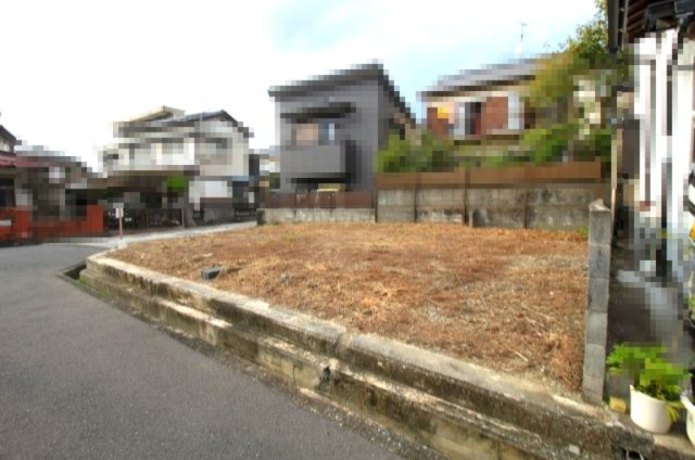 高知市南久万　建築条件付　売土地の外観|土地面積　117.30㎡（約35.48坪）