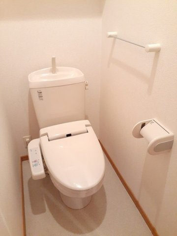 フレッシュリーガーデンＡのトイレ|シンプルで使いやすいトイレです