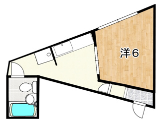 【間取り】 | 五条グリーンハイツ