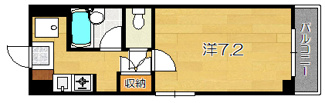 【間取り】 | アービス桂