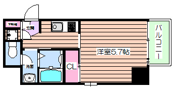 【間取り】 | アイディル中之島イースト