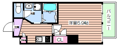 【間取り】 | アイディル中之島イースト