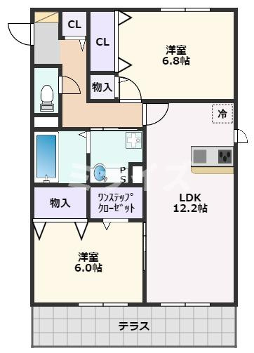 【間取り】 | Friend Esakahigashi