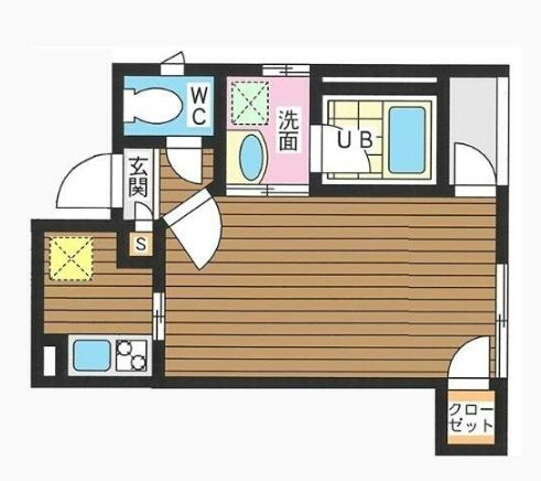 エムズ清澄白河の間取り