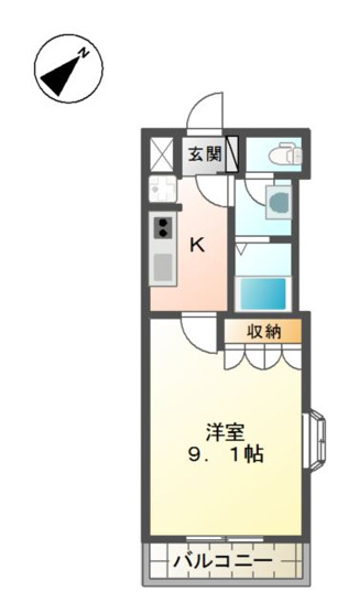 【間取り】 | アムールハイツおおば