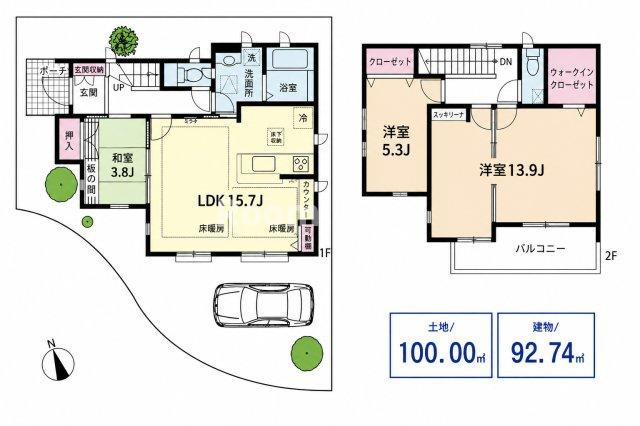 足立区東六月町中古戸建ての間取り|空室のためご都合に合わせてご内覧できます
お問合せはお電話でもお受付しております。
03-6450-5211