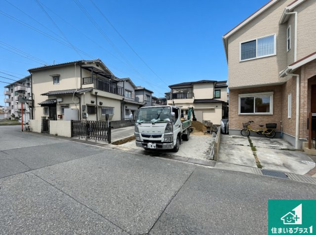 明石市大久保町大窪　第13期　新築一戸建ての外観|現在建築中！落ち着いた街並みで新生活を始めることが出来そう！周辺の物件も併せてご紹介させて頂きます！