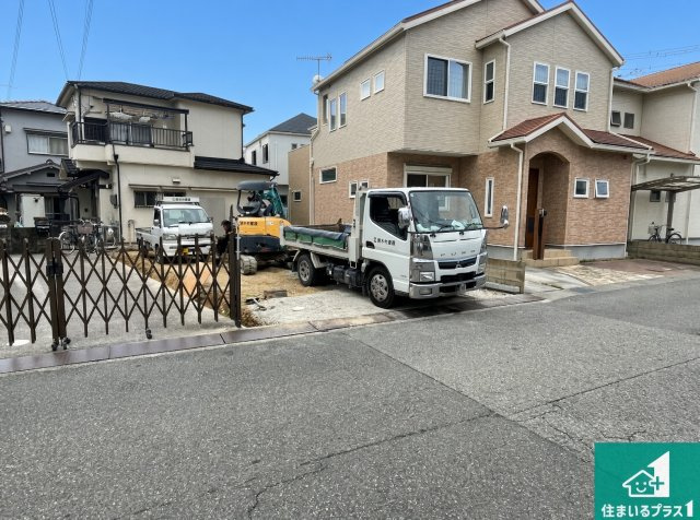 明石市大久保町大窪　第13期　新築一戸建ての外観|現在の進捗状況です！順調に作業進行中、完成が待ち遠しいです！詳細の間取り等、お気軽にお問い合わせください！