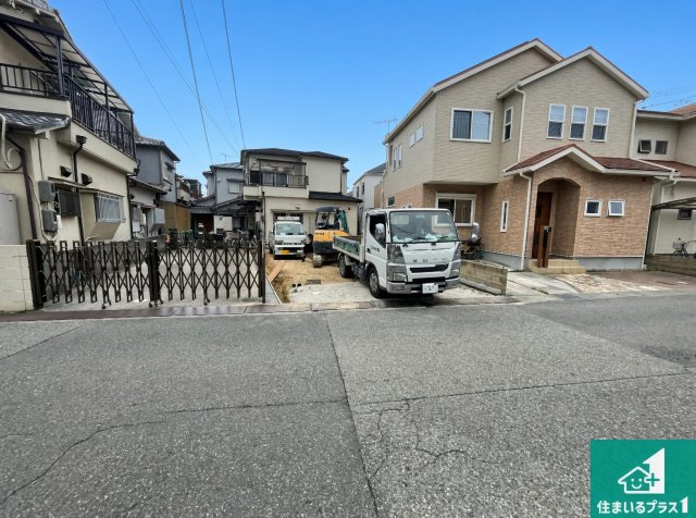 明石市大久保町大窪　第13期　新築一戸建ての外観|現在建築中！落ち着いた街並みで新生活を始めることが出来そう！周辺の物件も併せてご紹介させて頂きます！