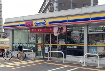 【周辺】 | ルミエールガーデン鶴瀬 | ミニストップ富士見鶴瀬東店：152m