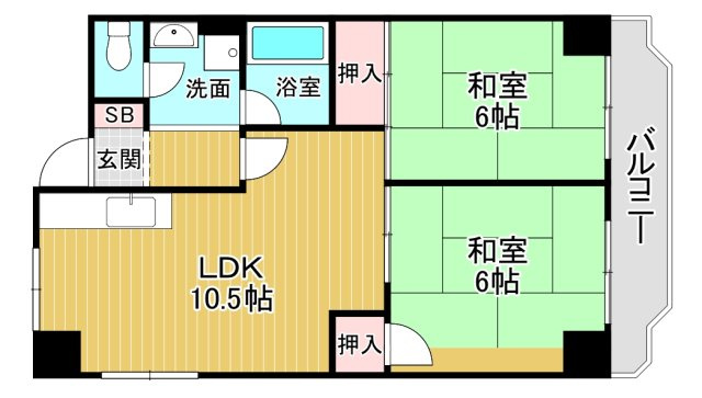 【間取り】 | 日宝ライフ放出西