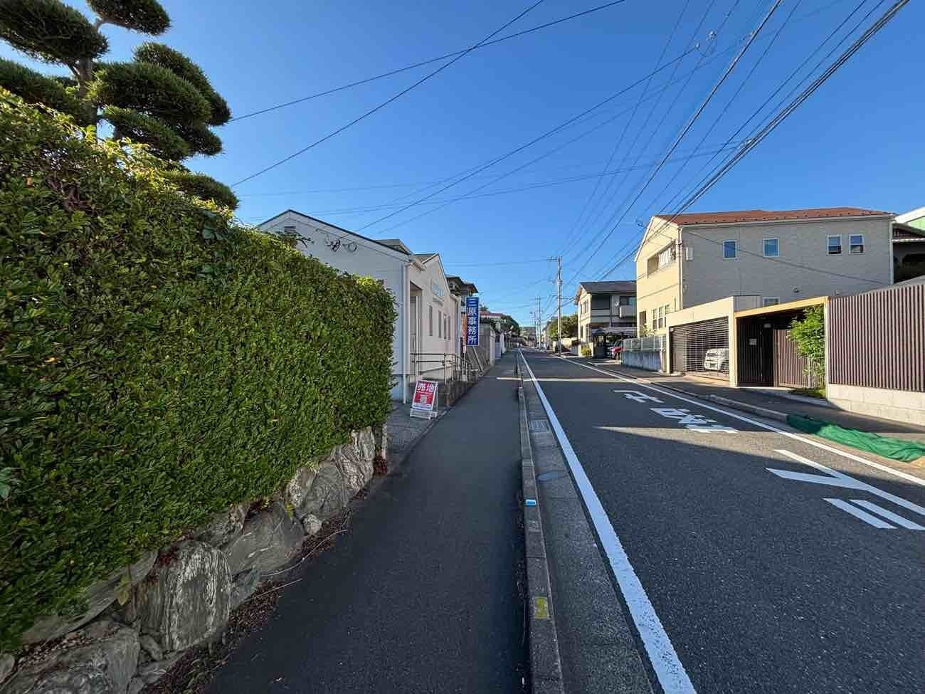 大浦一丁目（2期）の前面道路含む現地写真|現地（2026年10月8日）撮影