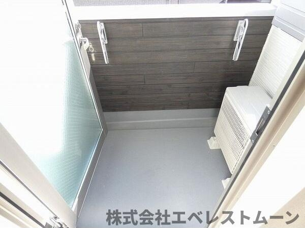 Port Terraceのバルコニー|陽当たり良好なバルコニーです