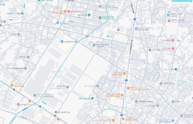 明石市大久保町大窪　第13期　新築一戸建ての地図