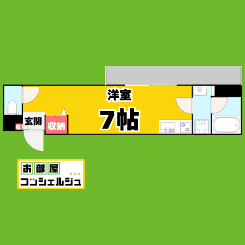 Precher 浄心(プリシェールじょうしん)の間取り