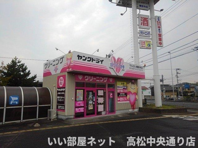 【周辺】 | アンソレイエⅡ　Ｂ | ヤングドライマルヨシ観音寺店まで350m