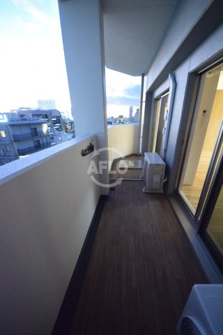 セレニテ心斎橋グランデのバルコニー|セレニテ心斎橋グランデ　バルコニー