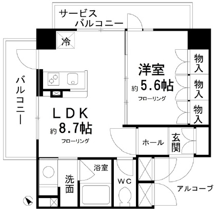 ハルグラン若葉台の間取り