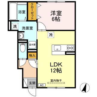 【間取り】 | ヤードアイリーA