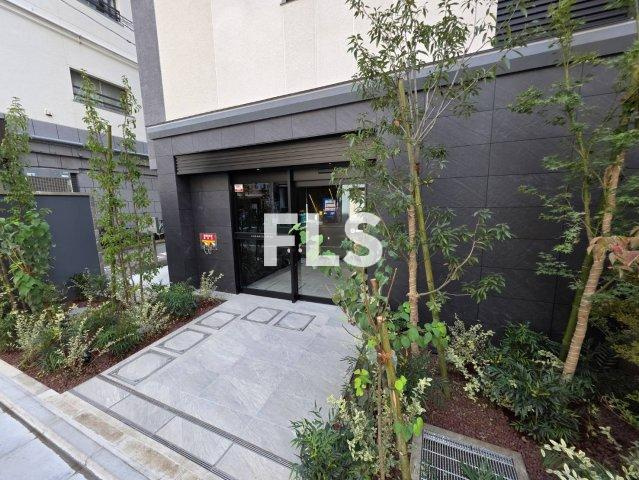 文京区千駄木１丁目の賃貸マンションのエントランス