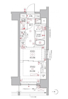 【間取り】 | クレイシアIDZ台東竜泉