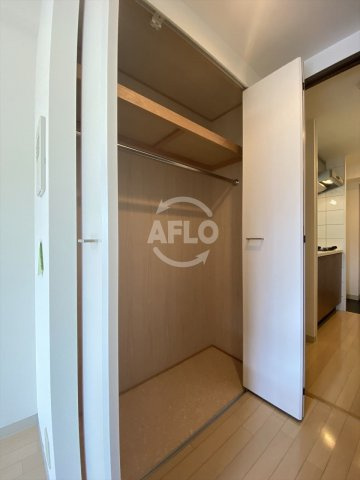 アーデン谷町の収納|アーデン谷町　クローゼット