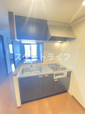 大阪市淀川区西三国４丁目の賃貸マンションのキッチン
