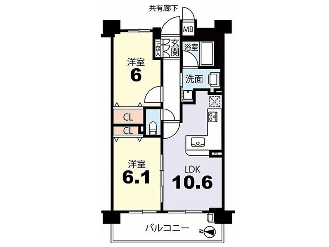 【間取り】 | エスリード京都山科セミリア