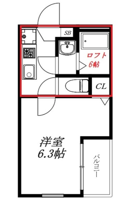 ルレーブ成増の間取り