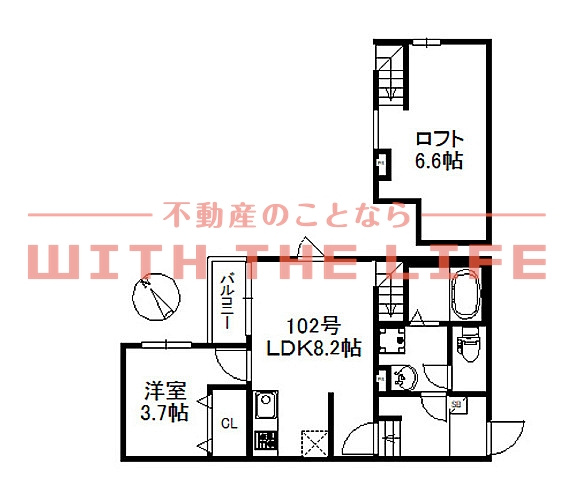 ソラーレ津福駅南【キャシュバック対象】の間取り