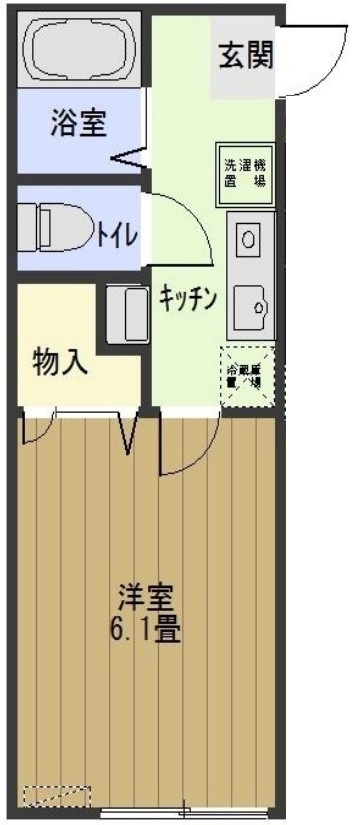 コーラルコートひばりが丘壱番館の間取り
